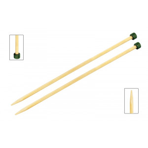KnitPro Bamboo Stickor / Jumperstickor Bambu 25cm 10